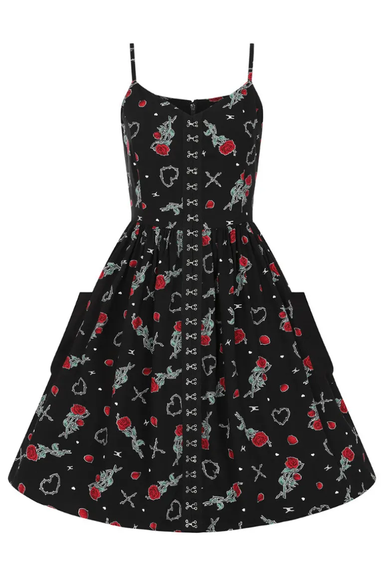 zoey_knee_dress_8.webp Zoey Knee Dress>Hell Bunny Clearance